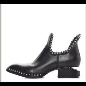 Alexander Wang Kori Cutout Booties Size 10